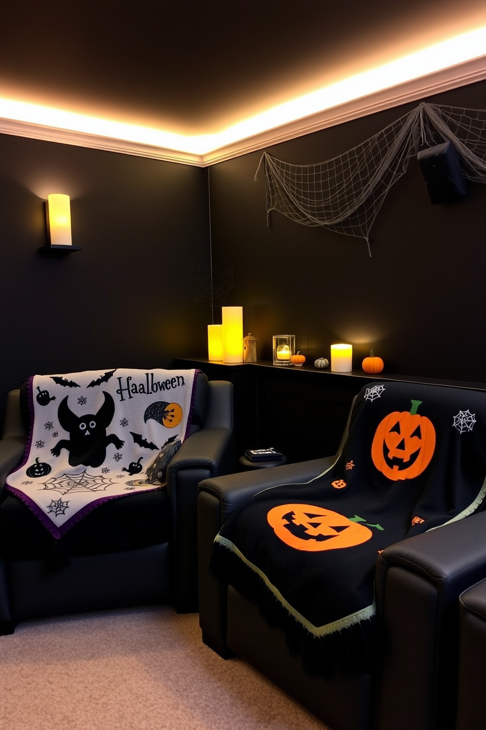 Halloween Home Theater Decorating Ideas 23