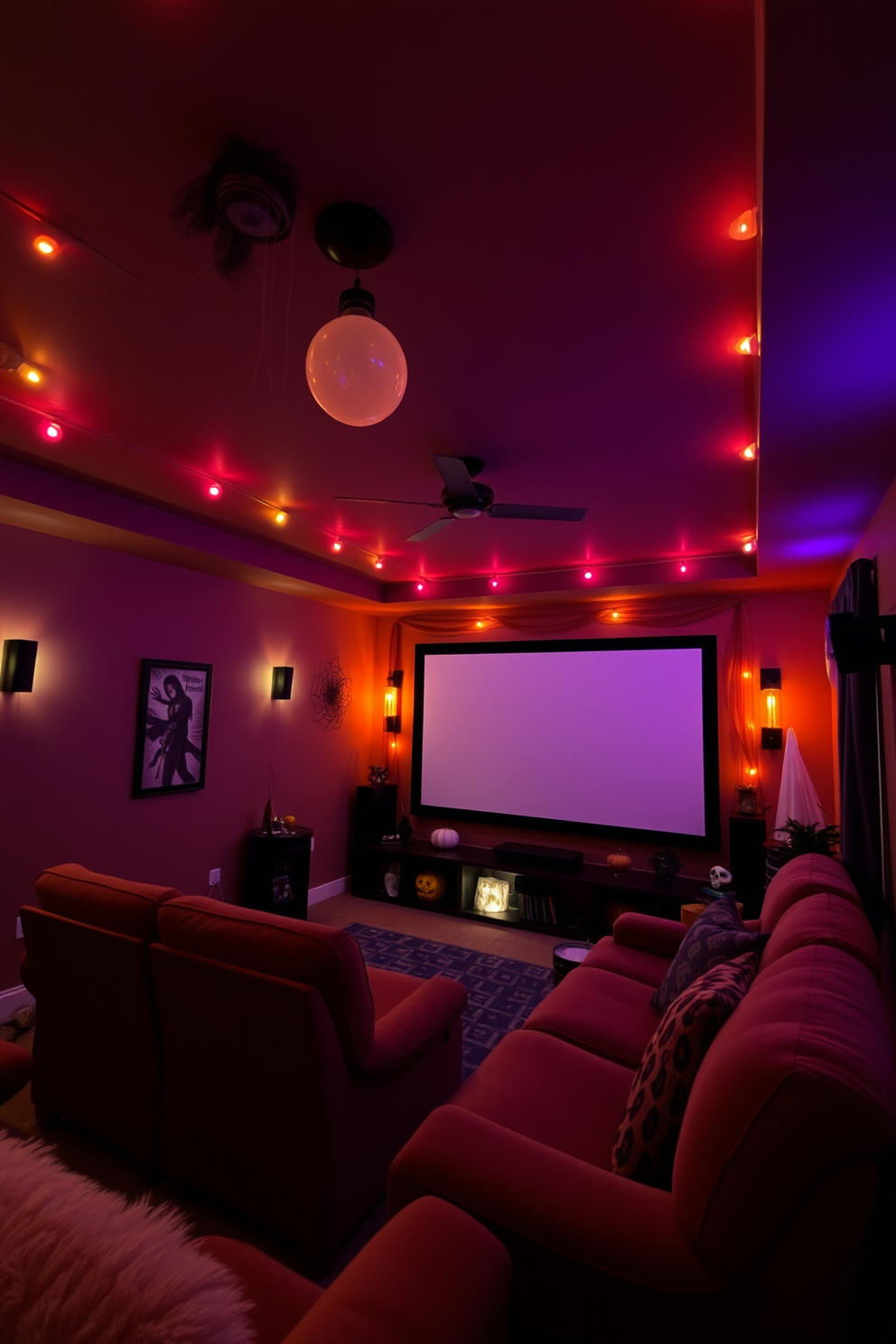 Halloween Home Theater Decorating Ideas 5