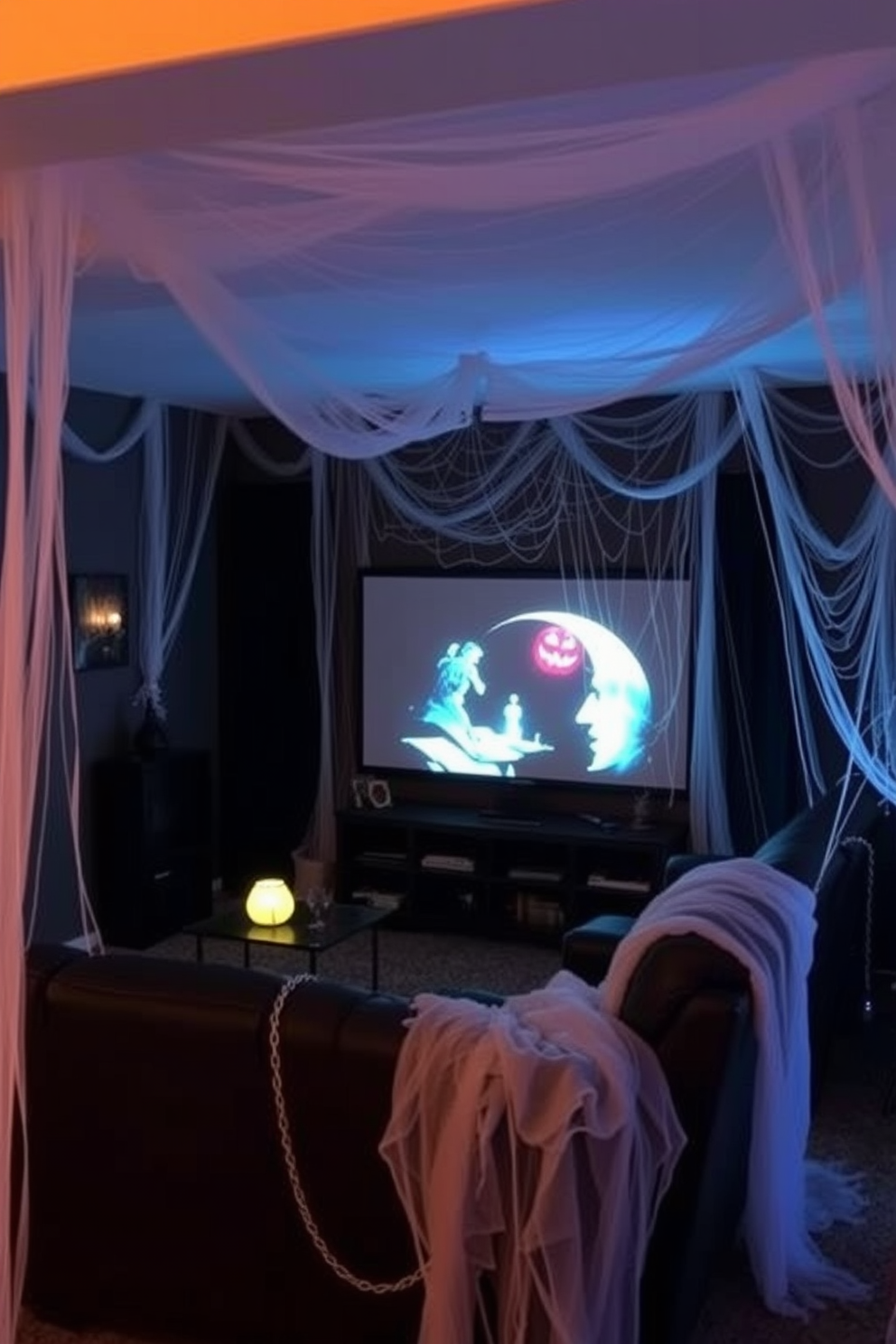 Halloween Home Theater Decorating Ideas 7