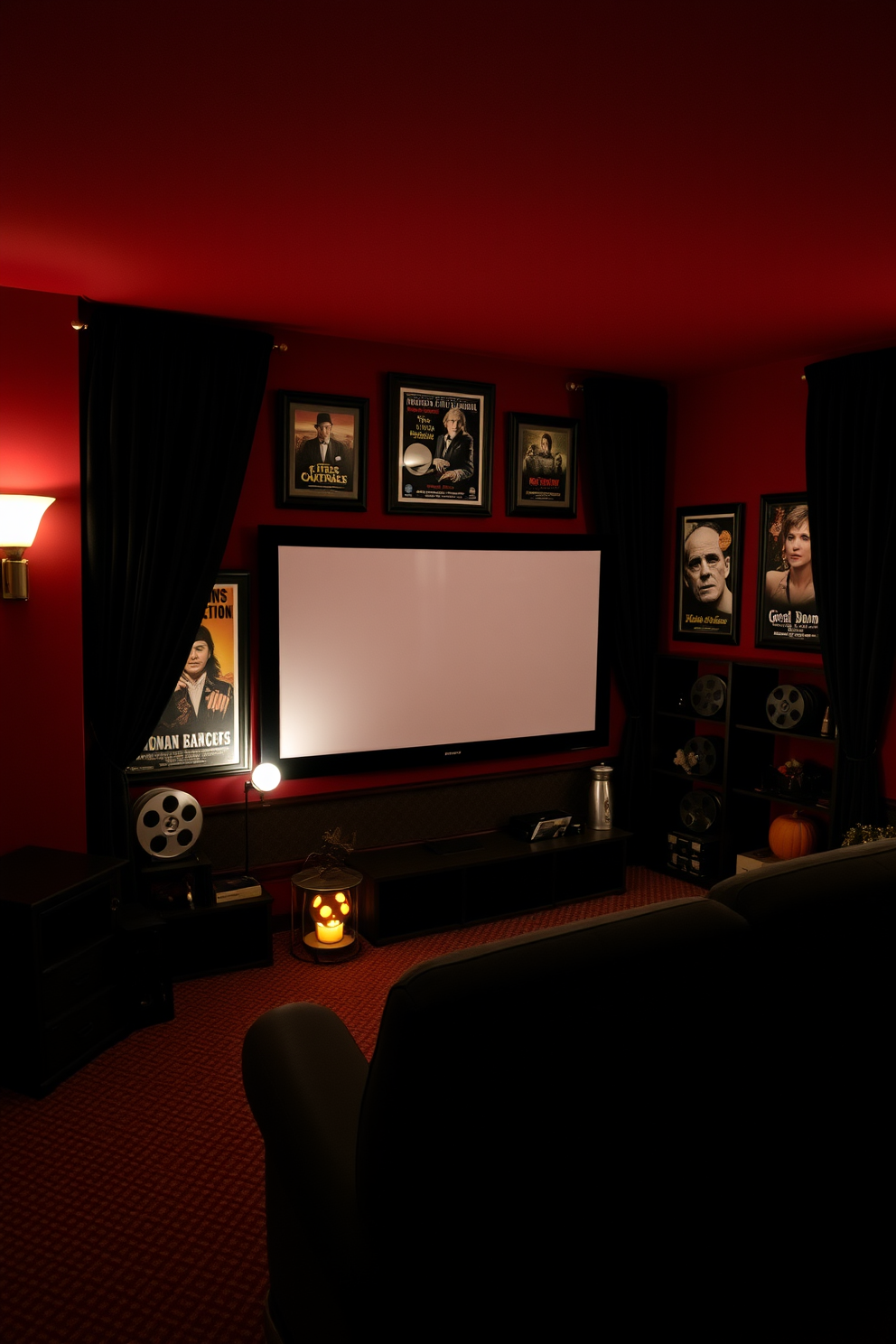 Halloween Home Theater Decorating Ideas 8