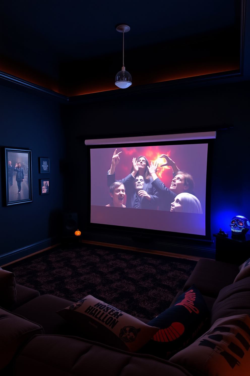 Halloween Home Theater Decorating Ideas 9