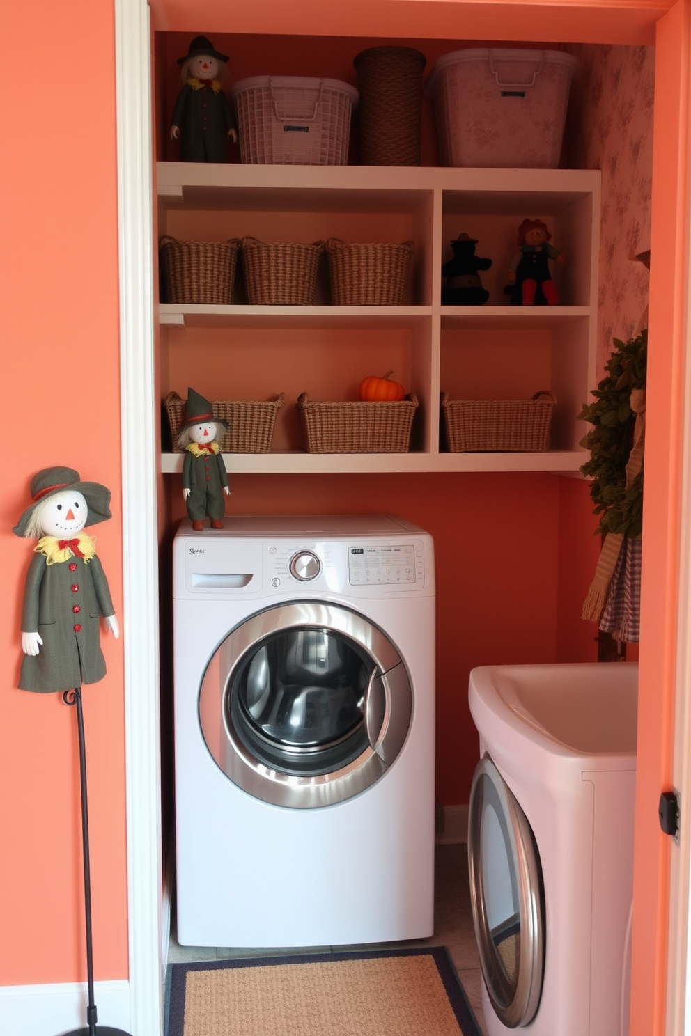 Halloween Laundry Room Decorating Ideas 14