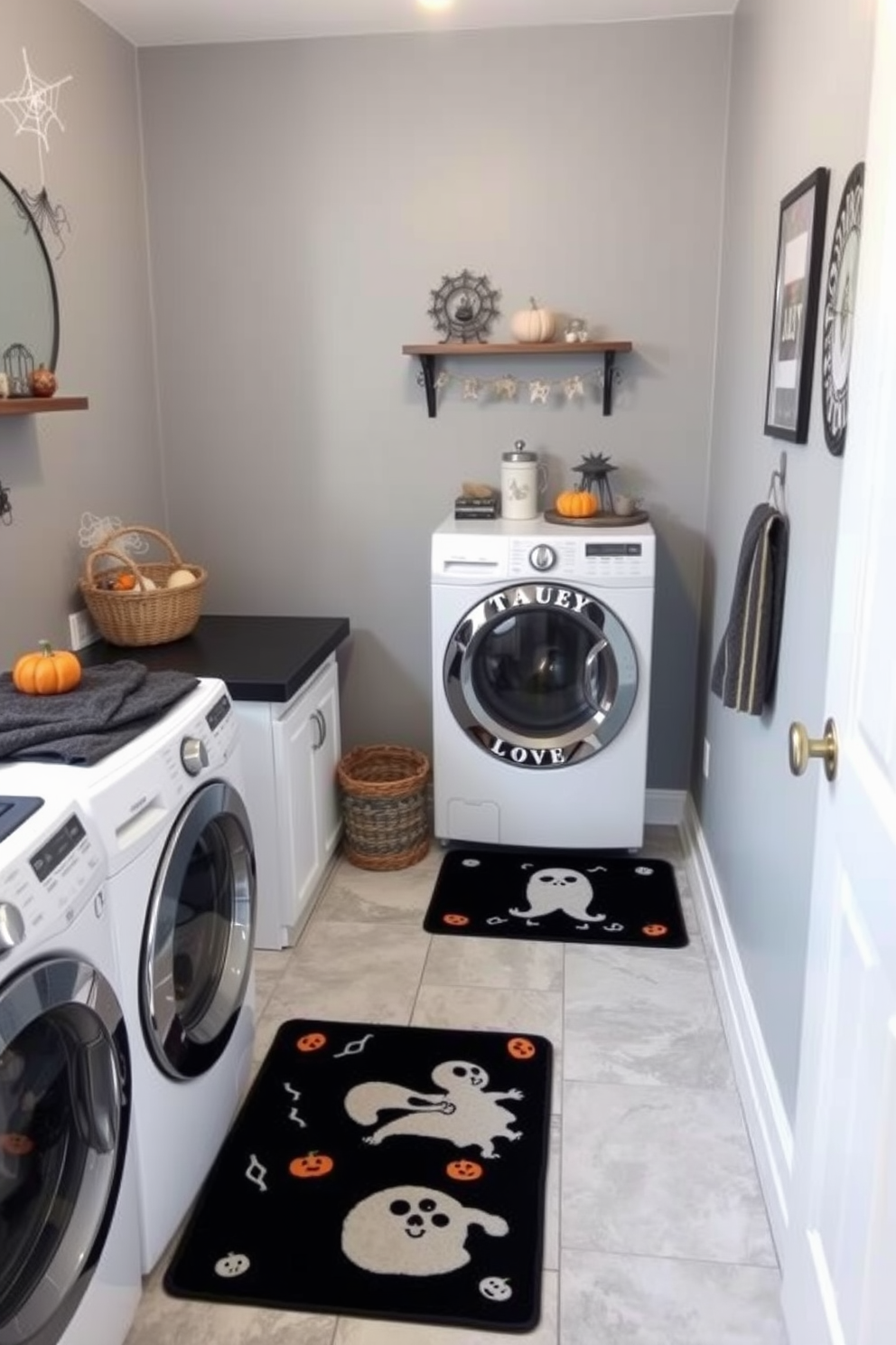 Halloween Laundry Room Decorating Ideas 15