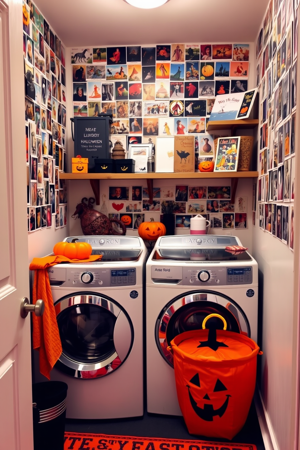 Halloween Laundry Room Decorating Ideas 16