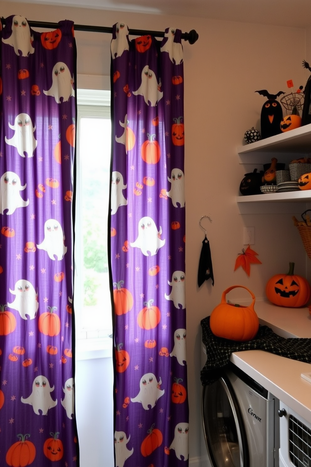 Halloween Laundry Room Decorating Ideas 19