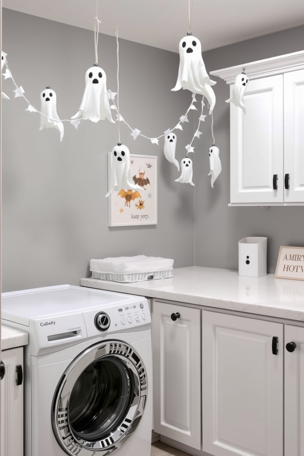 Halloween Laundry Room Decorating Ideas 20