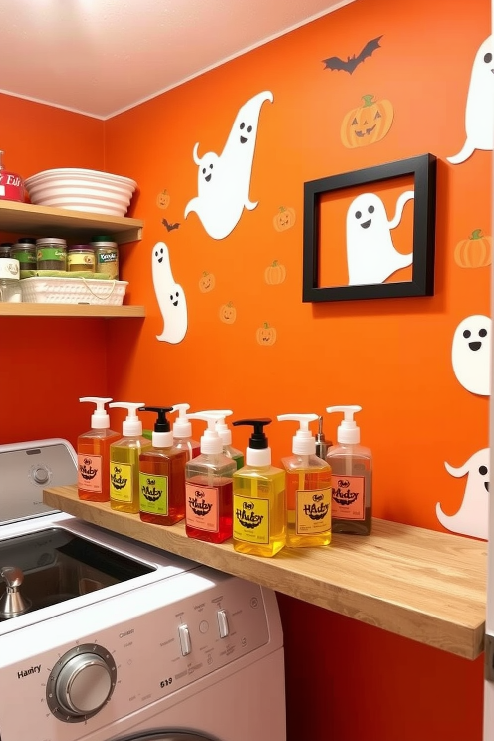 Halloween Laundry Room Decorating Ideas 24