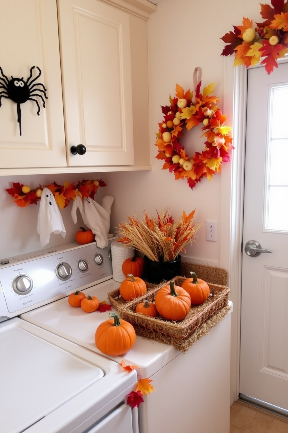 Halloween Laundry Room Decorating Ideas 26