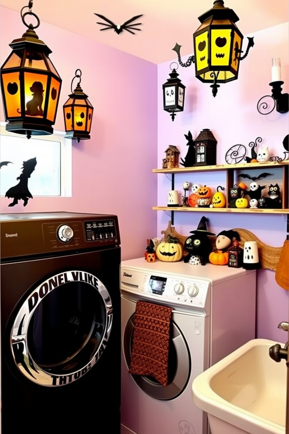 Halloween Laundry Room Decorating Ideas 30