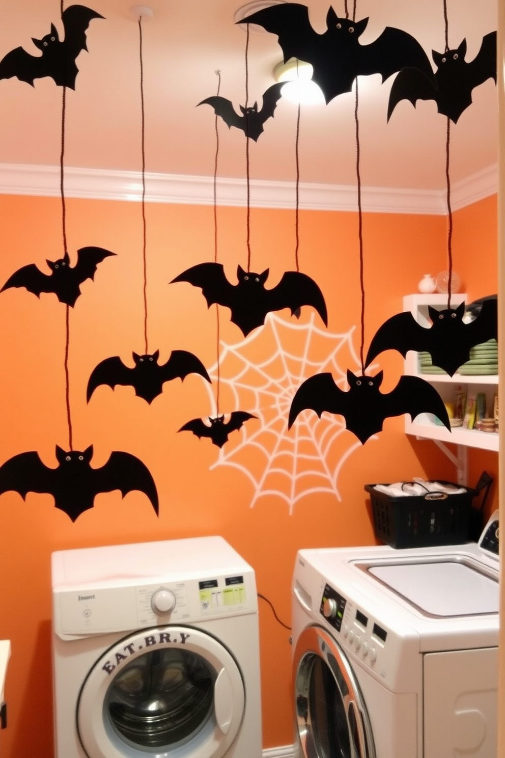 Halloween Laundry Room Decorating Ideas 5