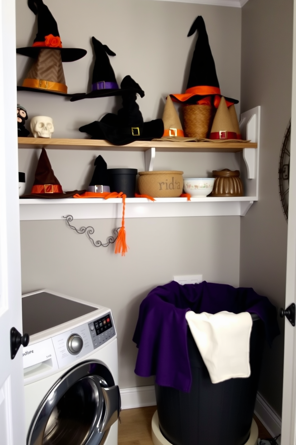 Halloween Laundry Room Decorating Ideas 8