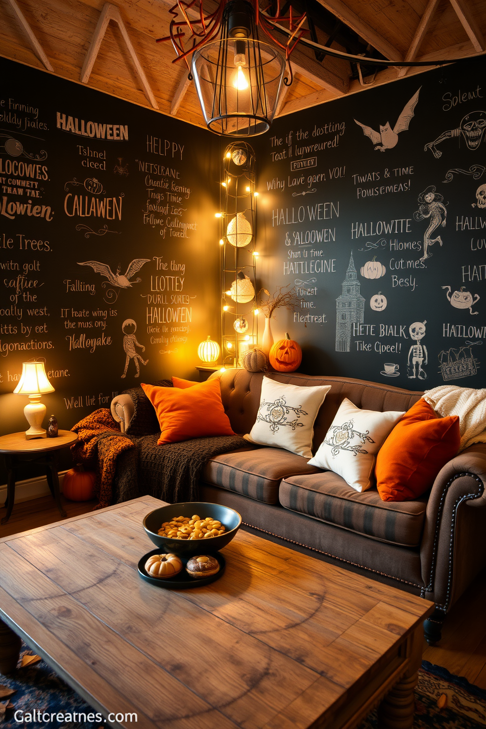 Halloween Loft Decorating Ideas 19