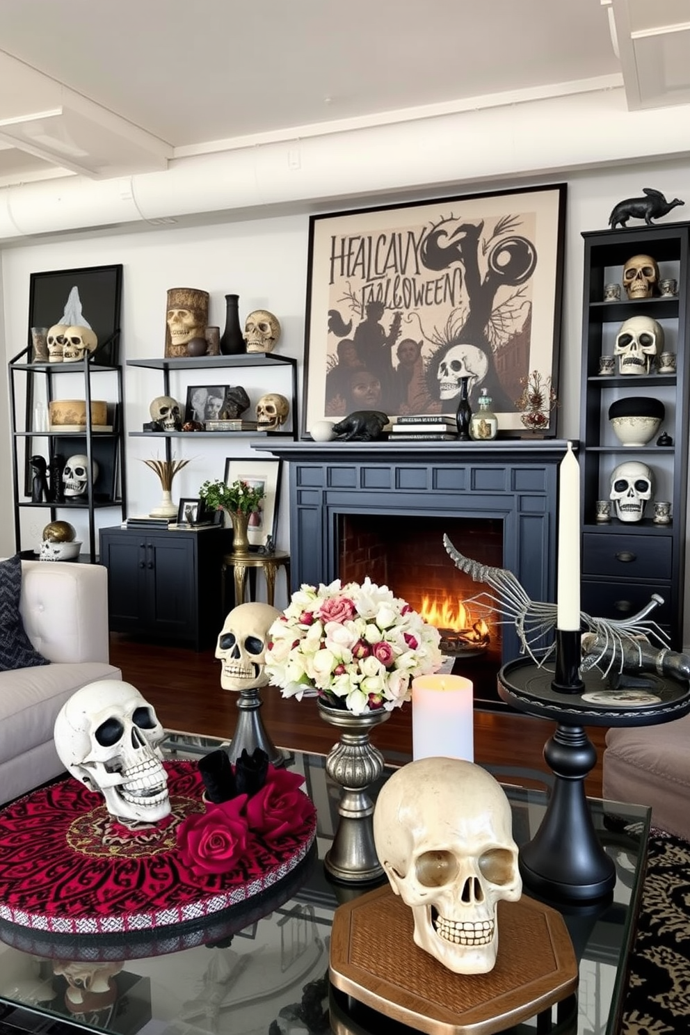 Halloween Loft Decorating Ideas 24