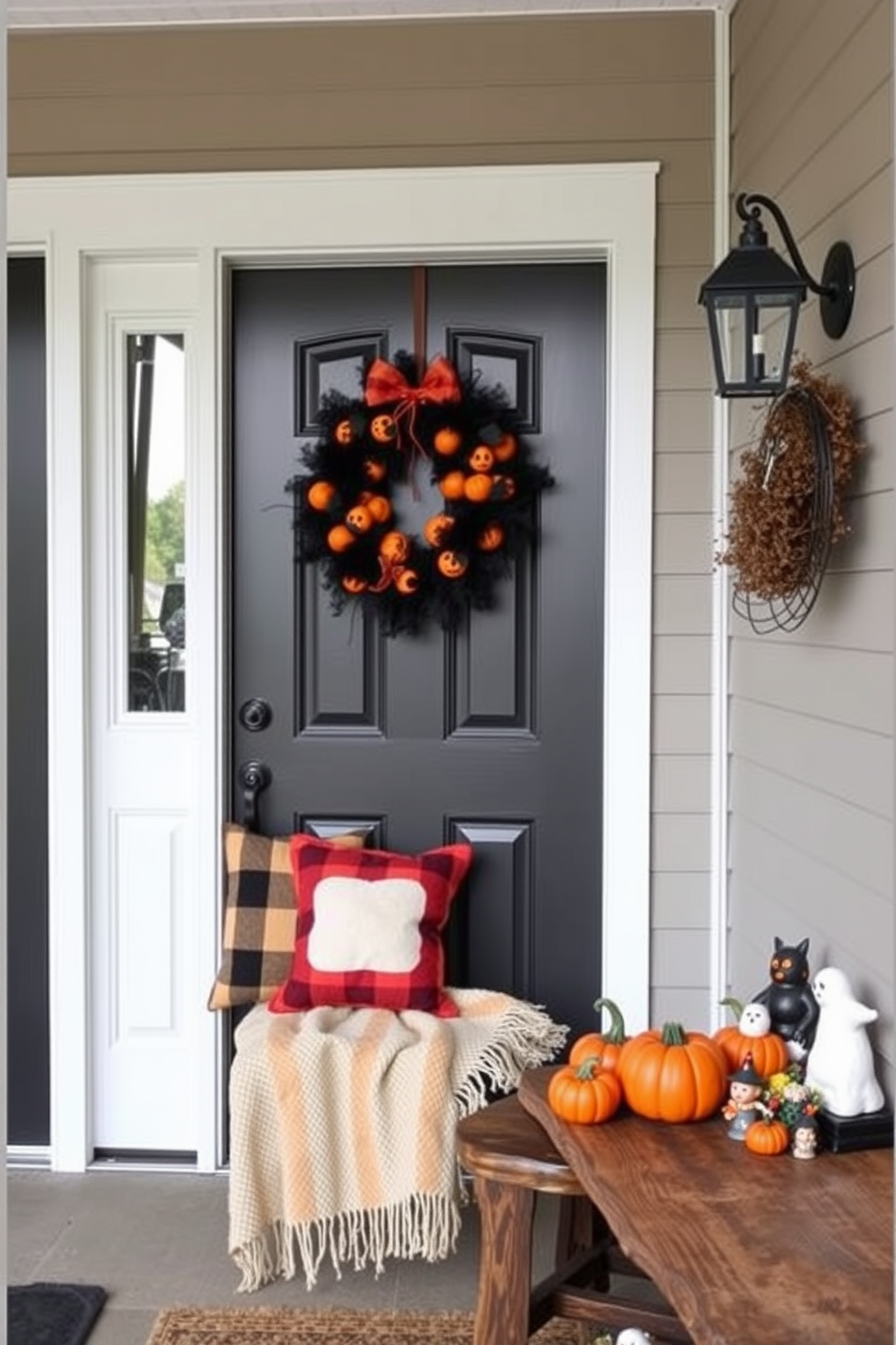 Halloween Mudroom Decorating Ideas 1