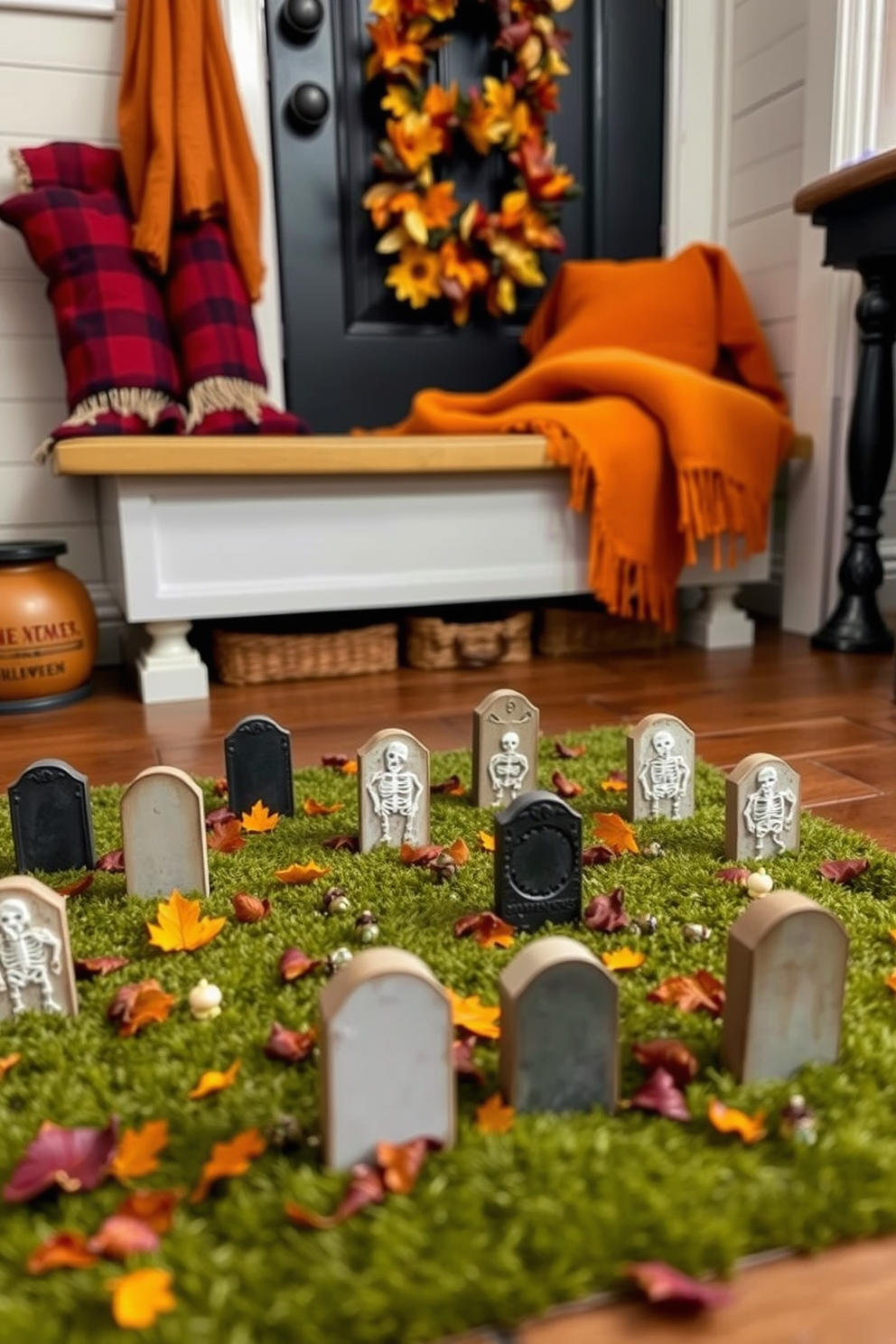 Halloween Mudroom Decorating Ideas 14