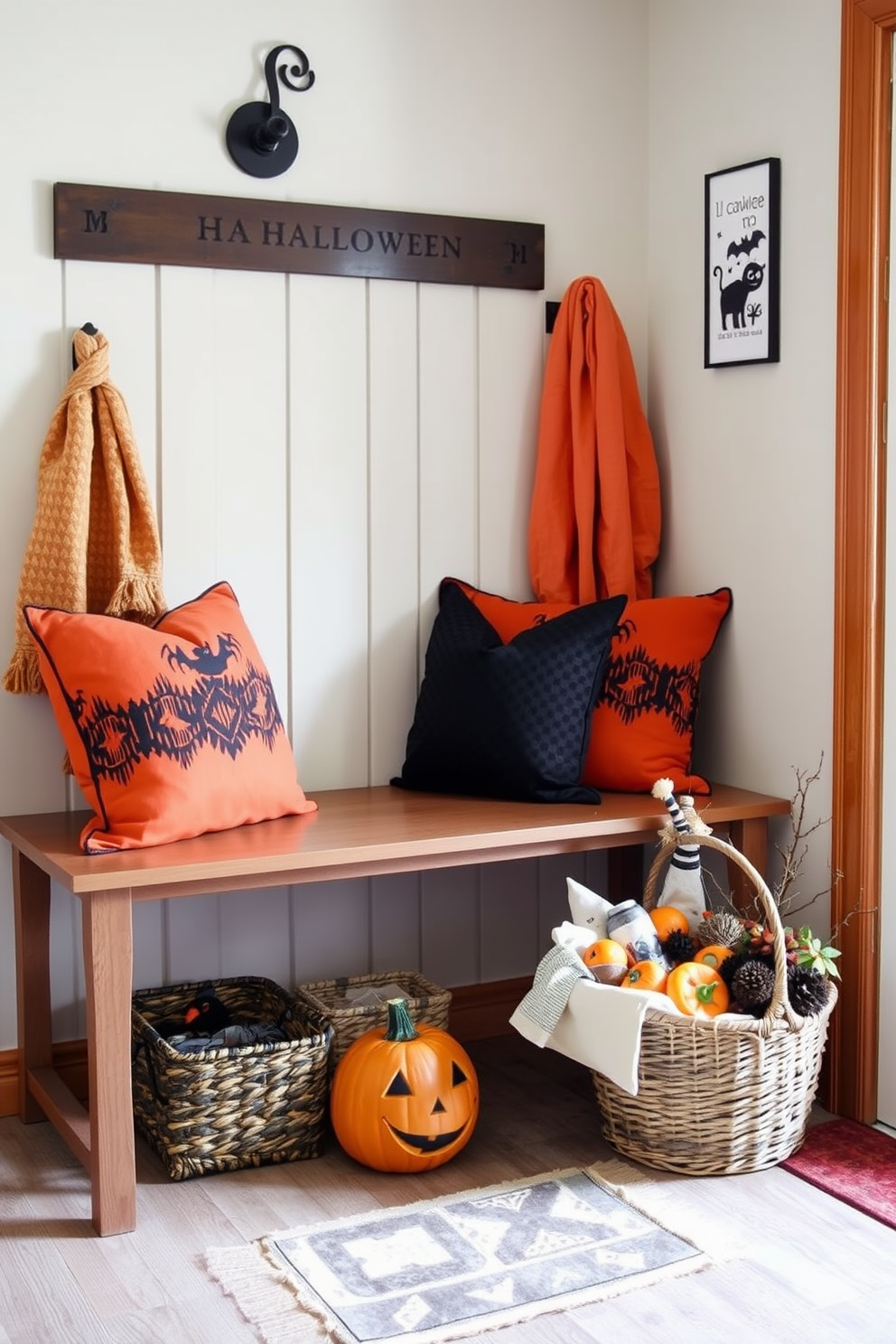 Halloween Mudroom Decorating Ideas 15