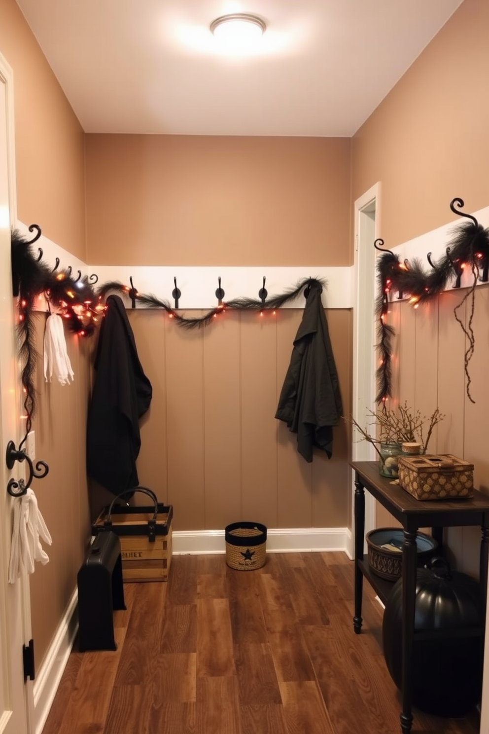 Halloween Mudroom Decorating Ideas 17