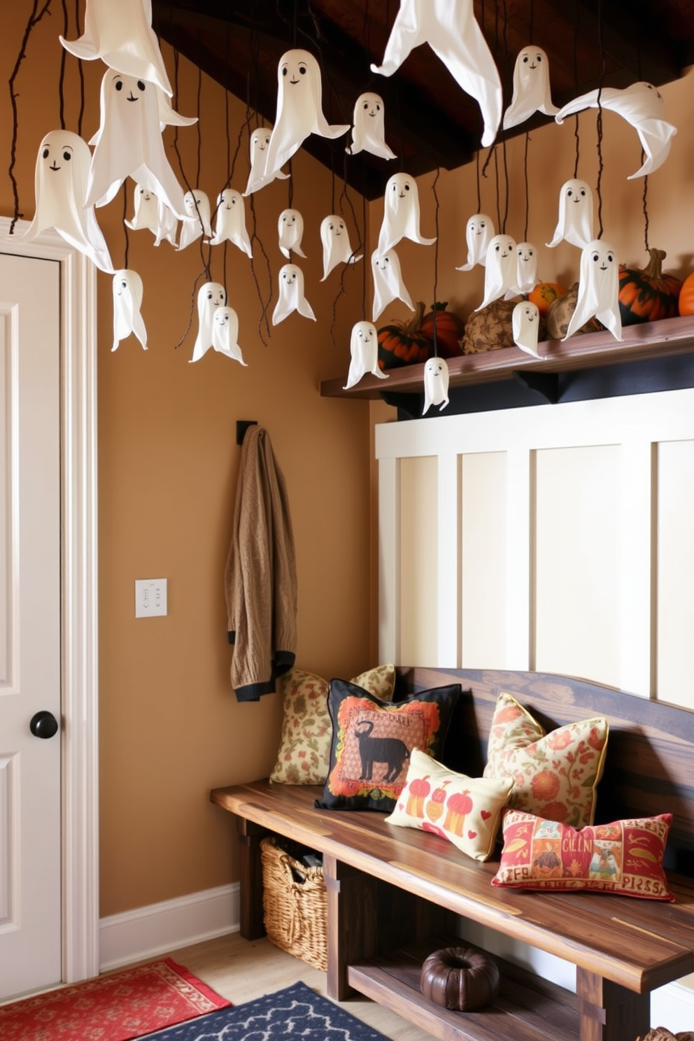 Halloween Mudroom Decorating Ideas 2