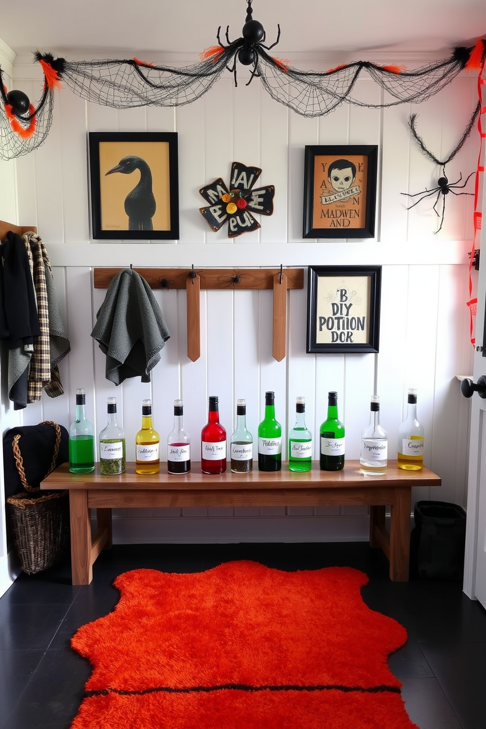 Halloween Mudroom Decorating Ideas 25