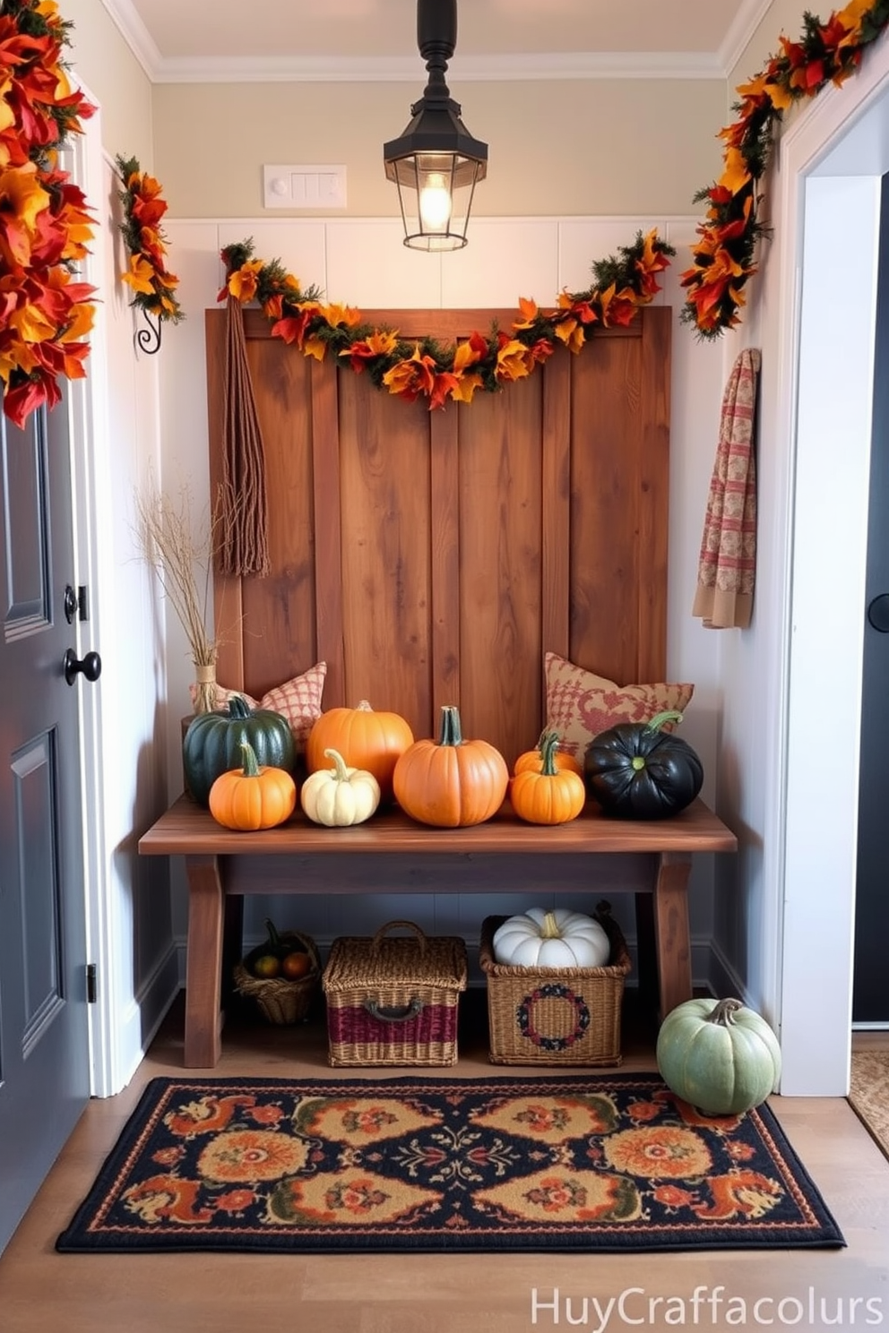 Halloween Mudroom Decorating Ideas 26