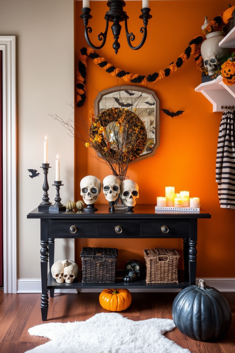 Halloween Mudroom Decorating Ideas 30