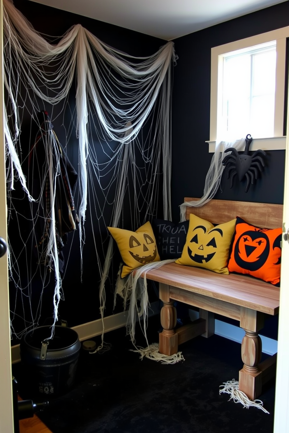 Halloween Mudroom Decorating Ideas 4