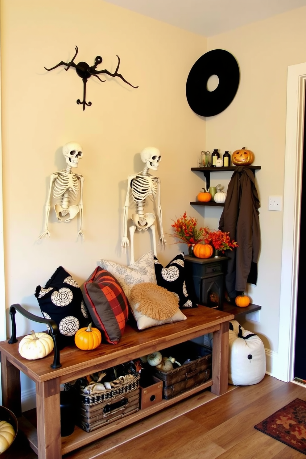 Halloween Mudroom Decorating Ideas 5