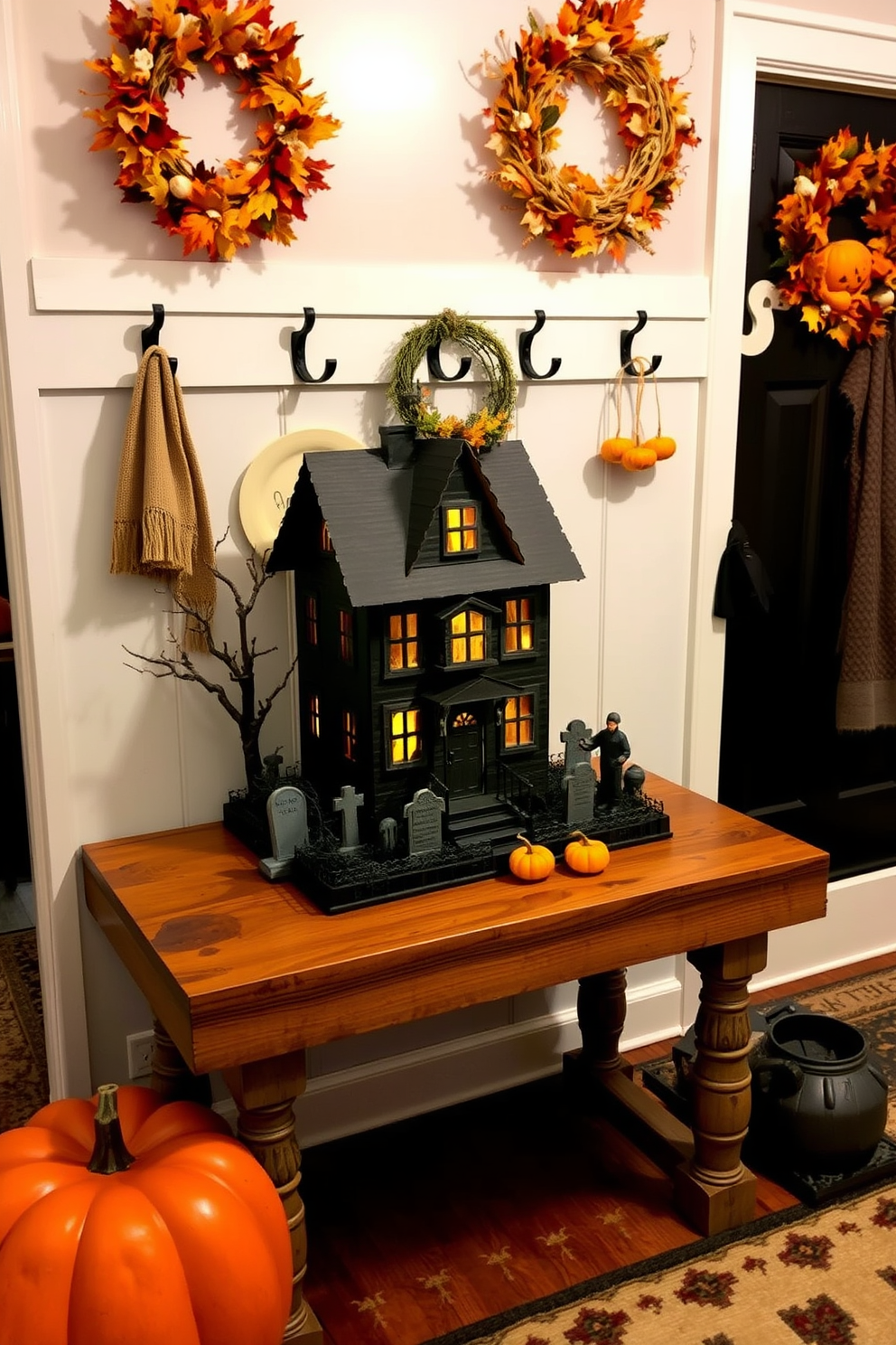 Halloween Mudroom Decorating Ideas 9