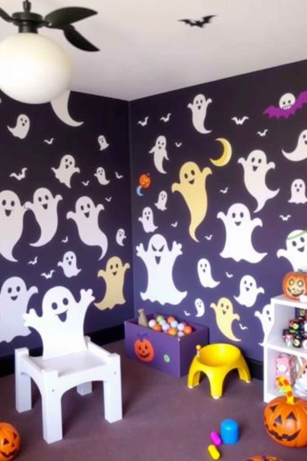 Halloween Playroom Decorating Ideas 1