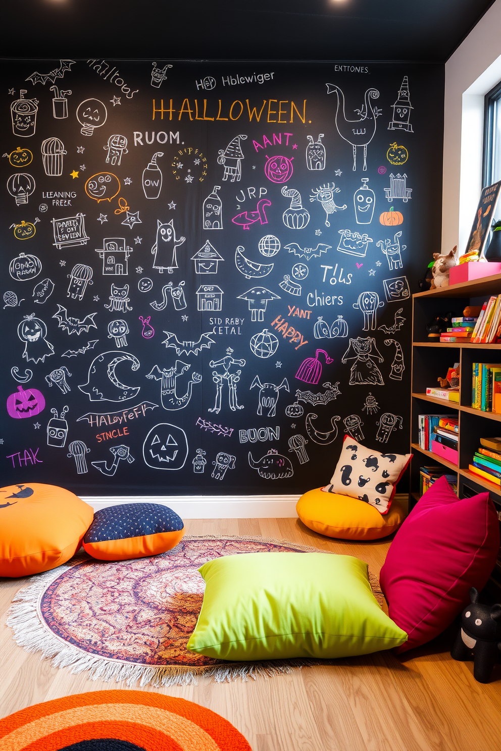 Halloween Playroom Decorating Ideas 21