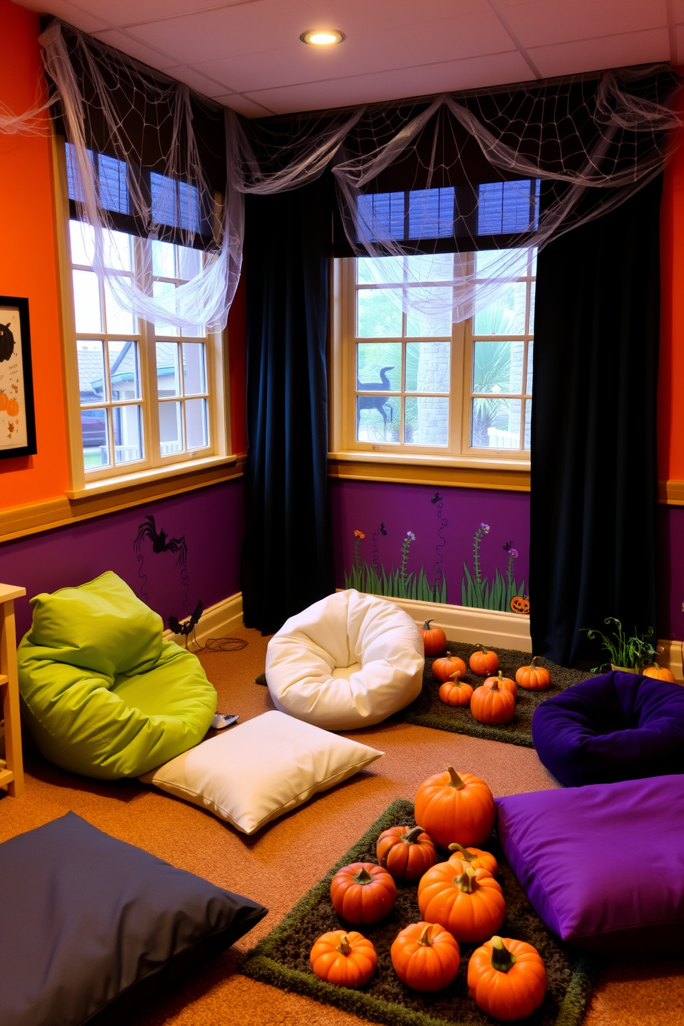 Halloween Playroom Decorating Ideas 23