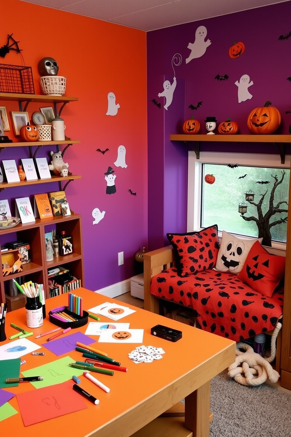 Halloween Playroom Decorating Ideas 29