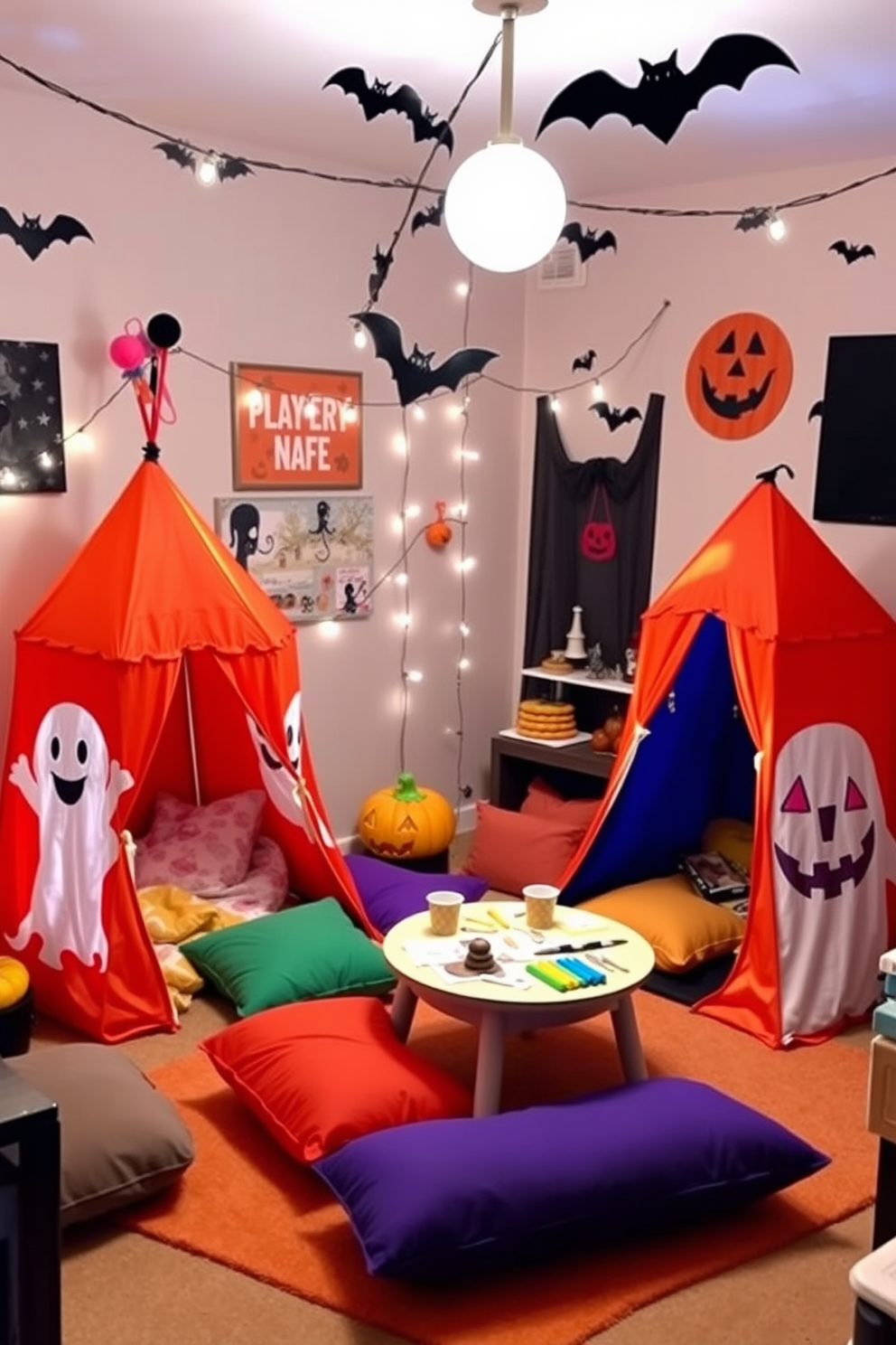 Halloween Playroom Decorating Ideas 30