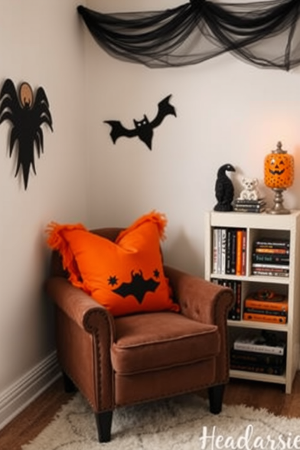 Halloween Reading Nook Decorating Ideas 13