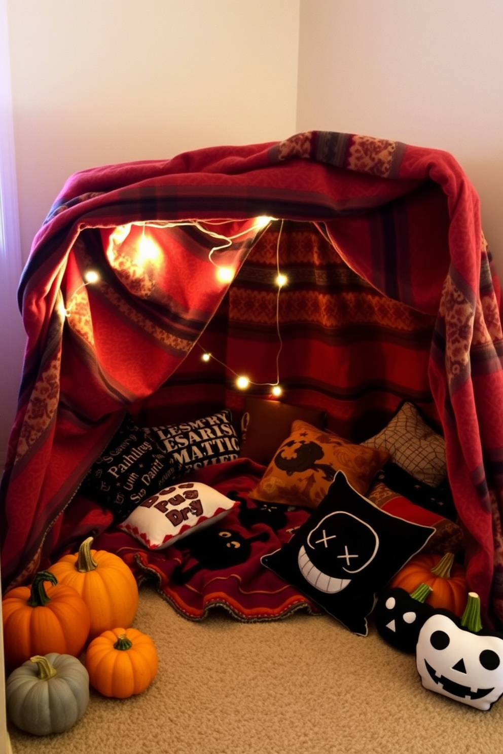 Halloween Reading Nook Decorating Ideas 19