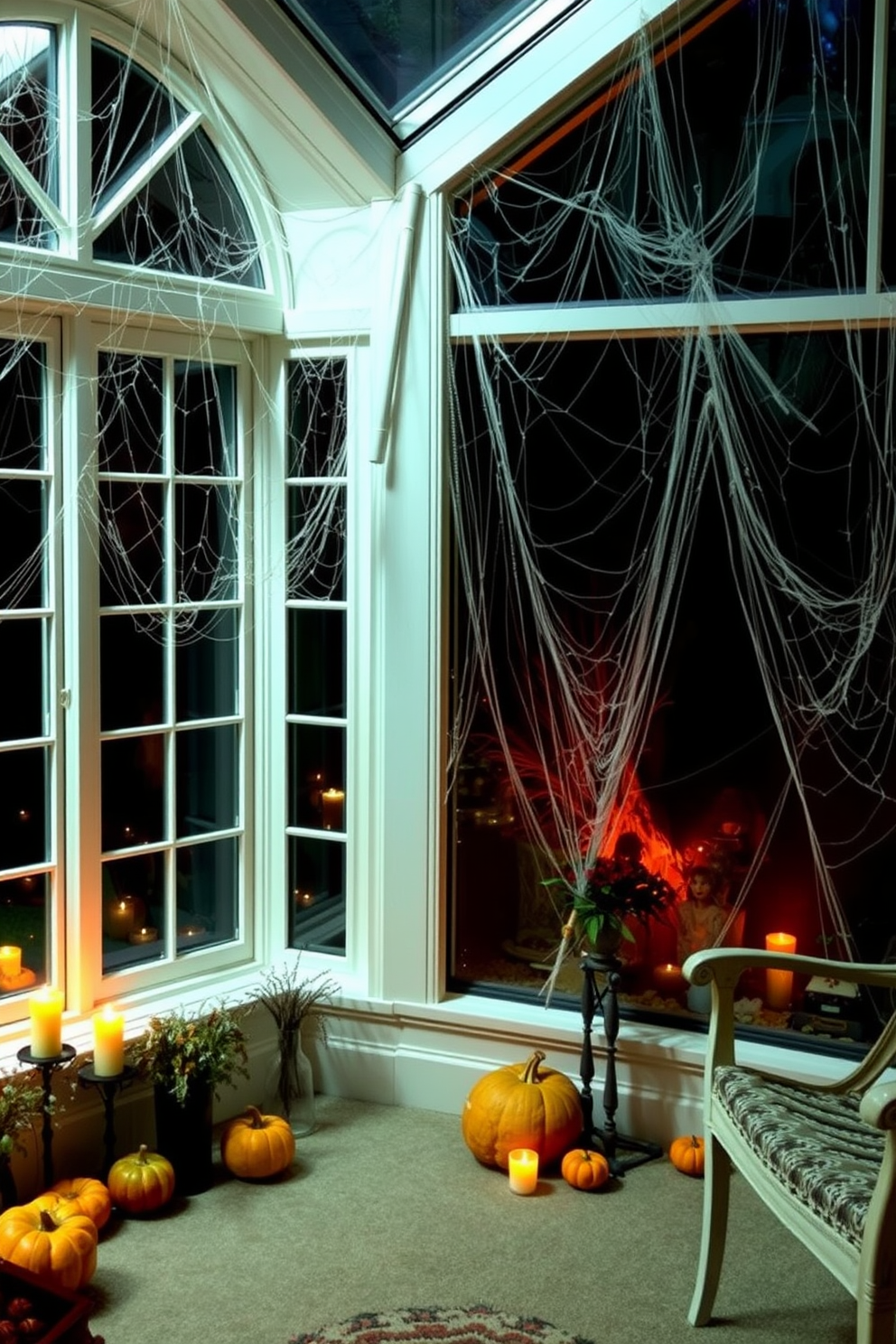 Halloween Sunroom Decorating Ideas 1