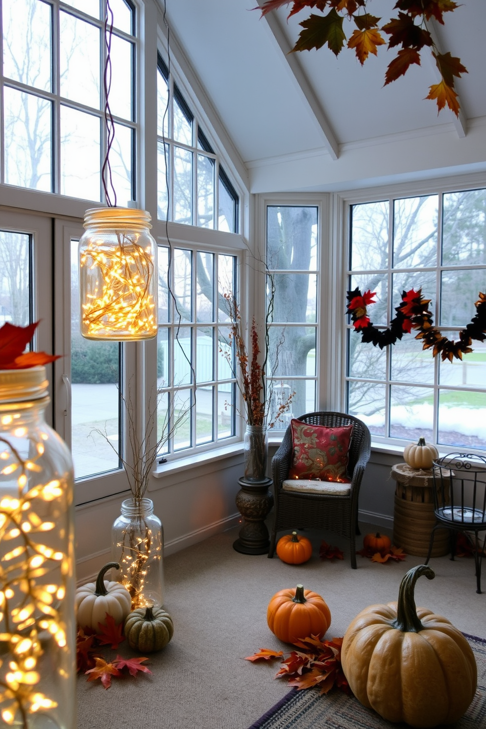 Halloween Sunroom Decorating Ideas 16