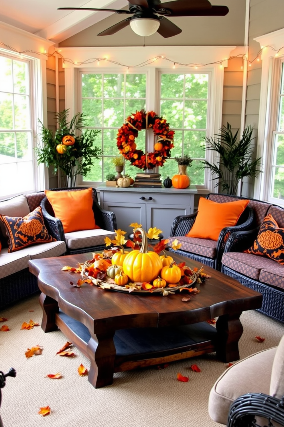 Halloween Sunroom Decorating Ideas 2