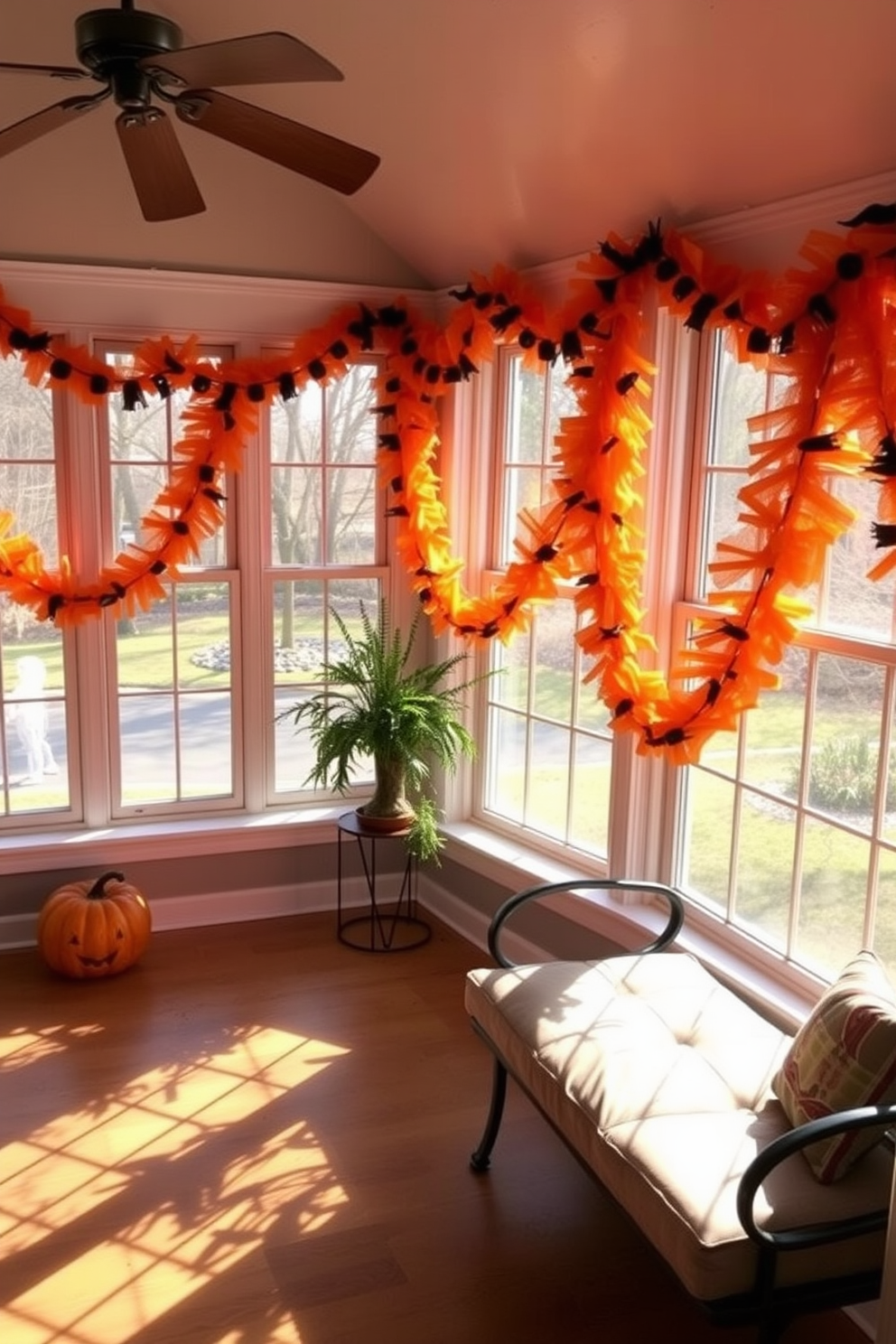 Halloween Sunroom Decorating Ideas 28