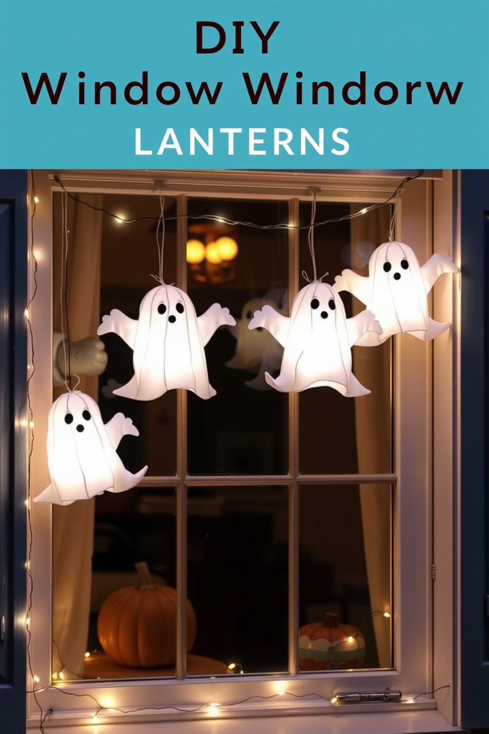 Halloween Window Decorating Ideas 15