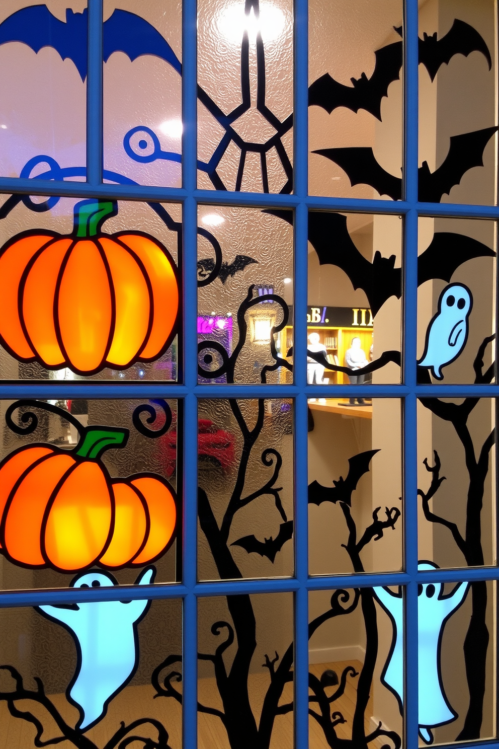 Halloween Window Decorating Ideas 17