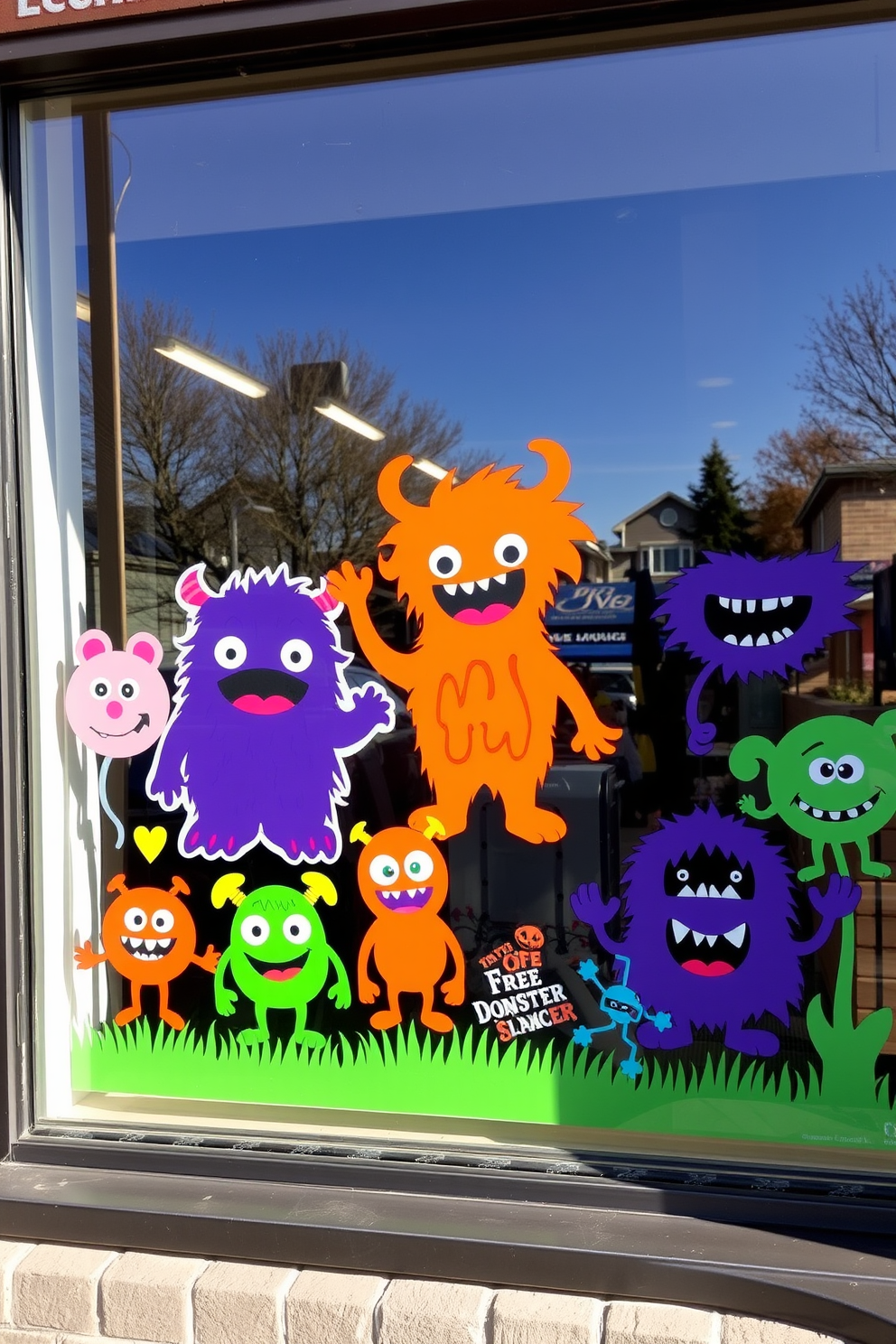 Halloween Window Decorating Ideas 19