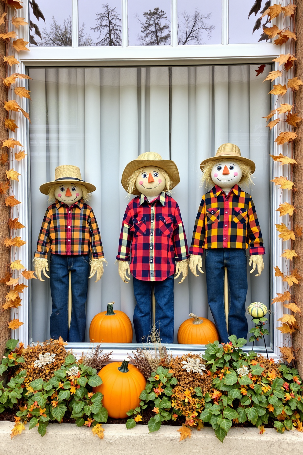 Halloween Window Decorating Ideas 23