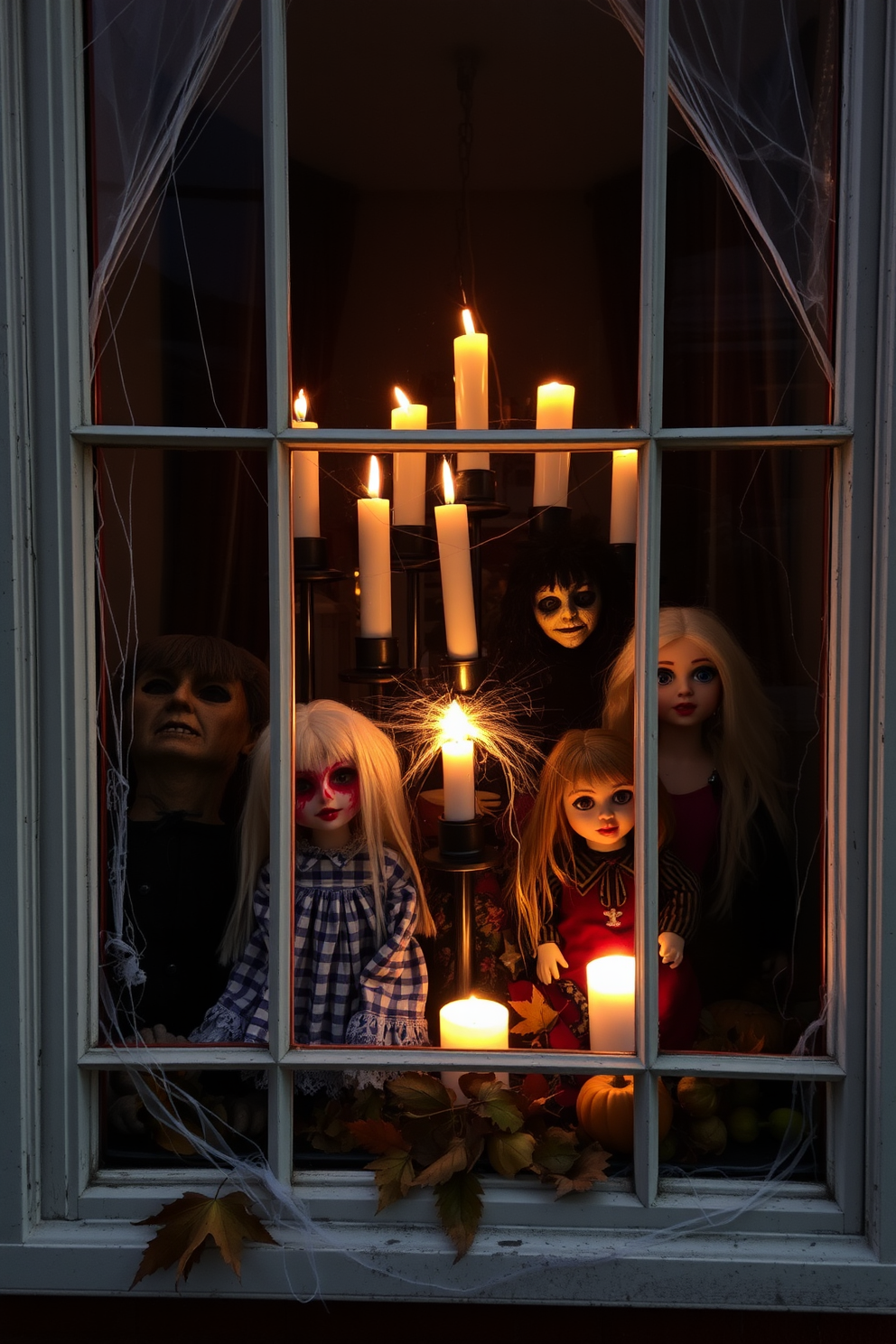 Halloween Window Decorating Ideas 26