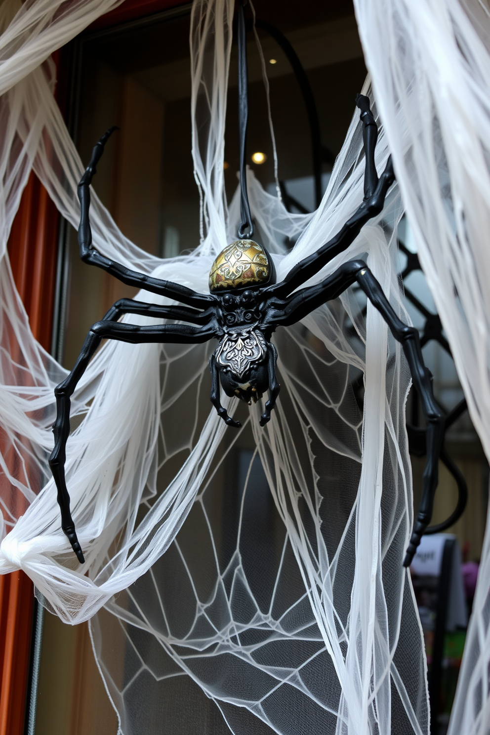 Halloween Window Decorating Ideas 27