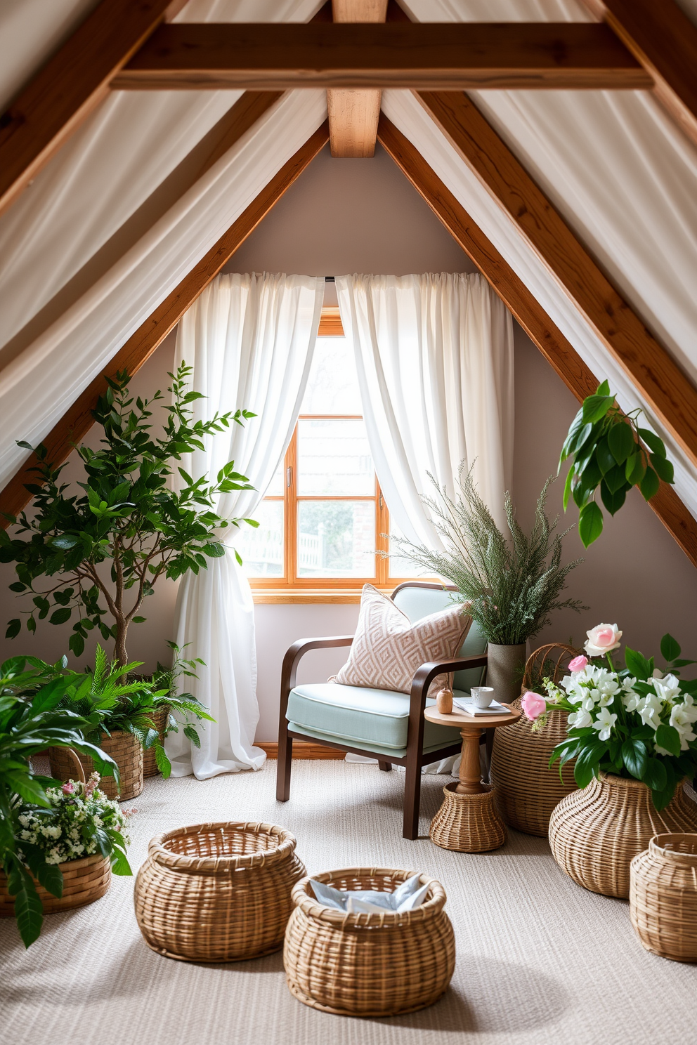 Spring Attic Decorating Ideas 15