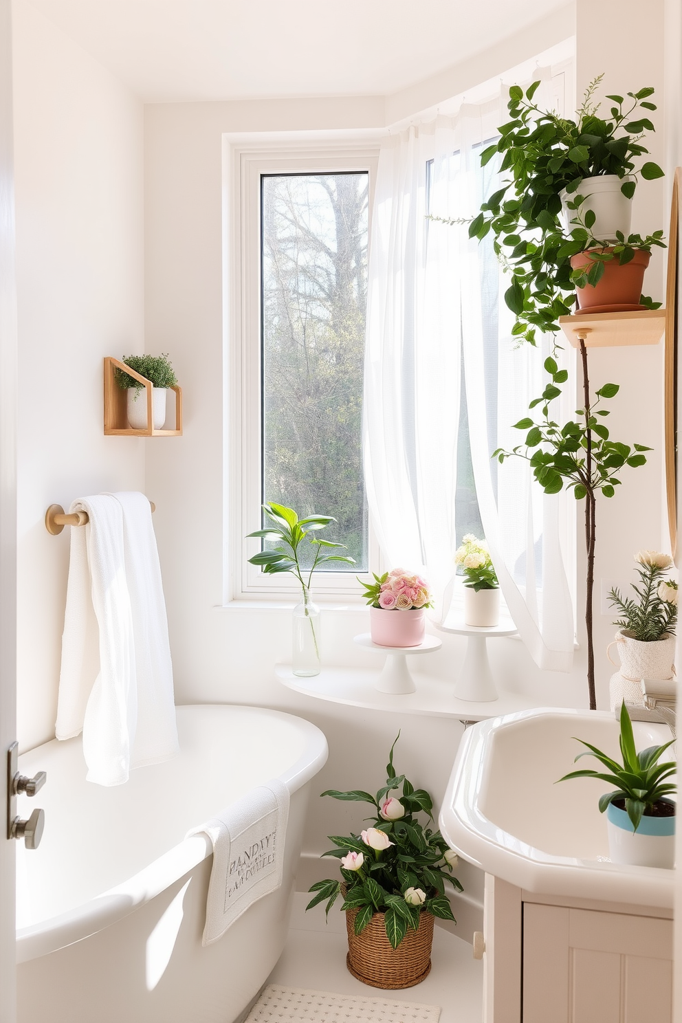 Spring Bathroom Decorating Ideas 14