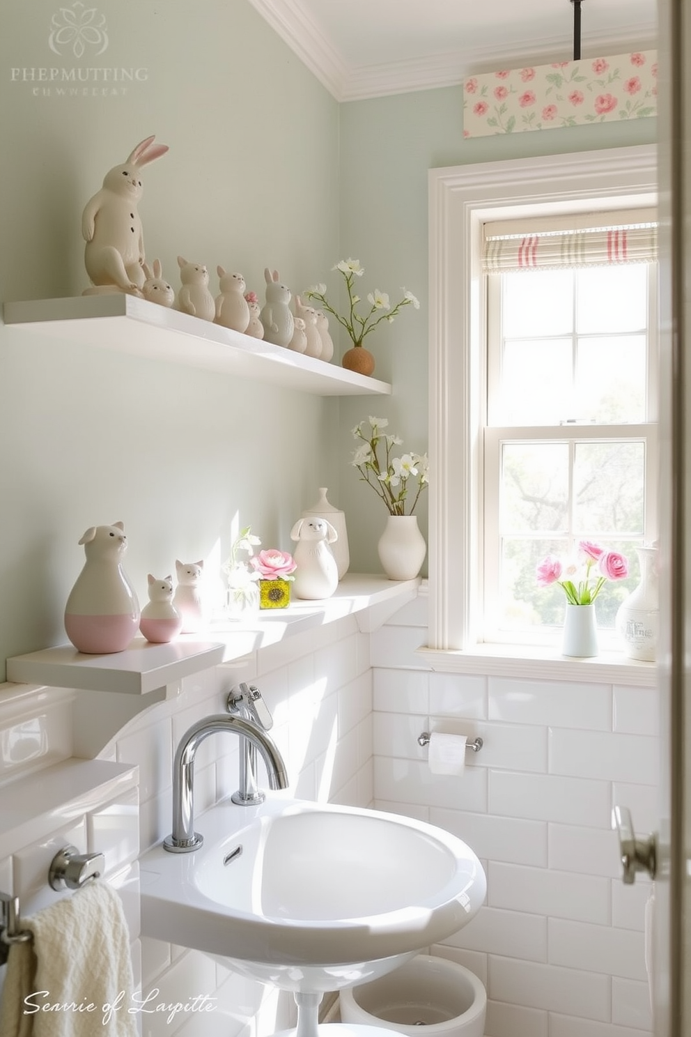 Spring Bathroom Decorating Ideas 19