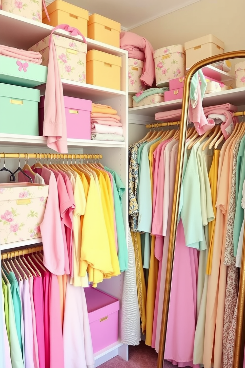 Spring Closet Decorating Ideas 9