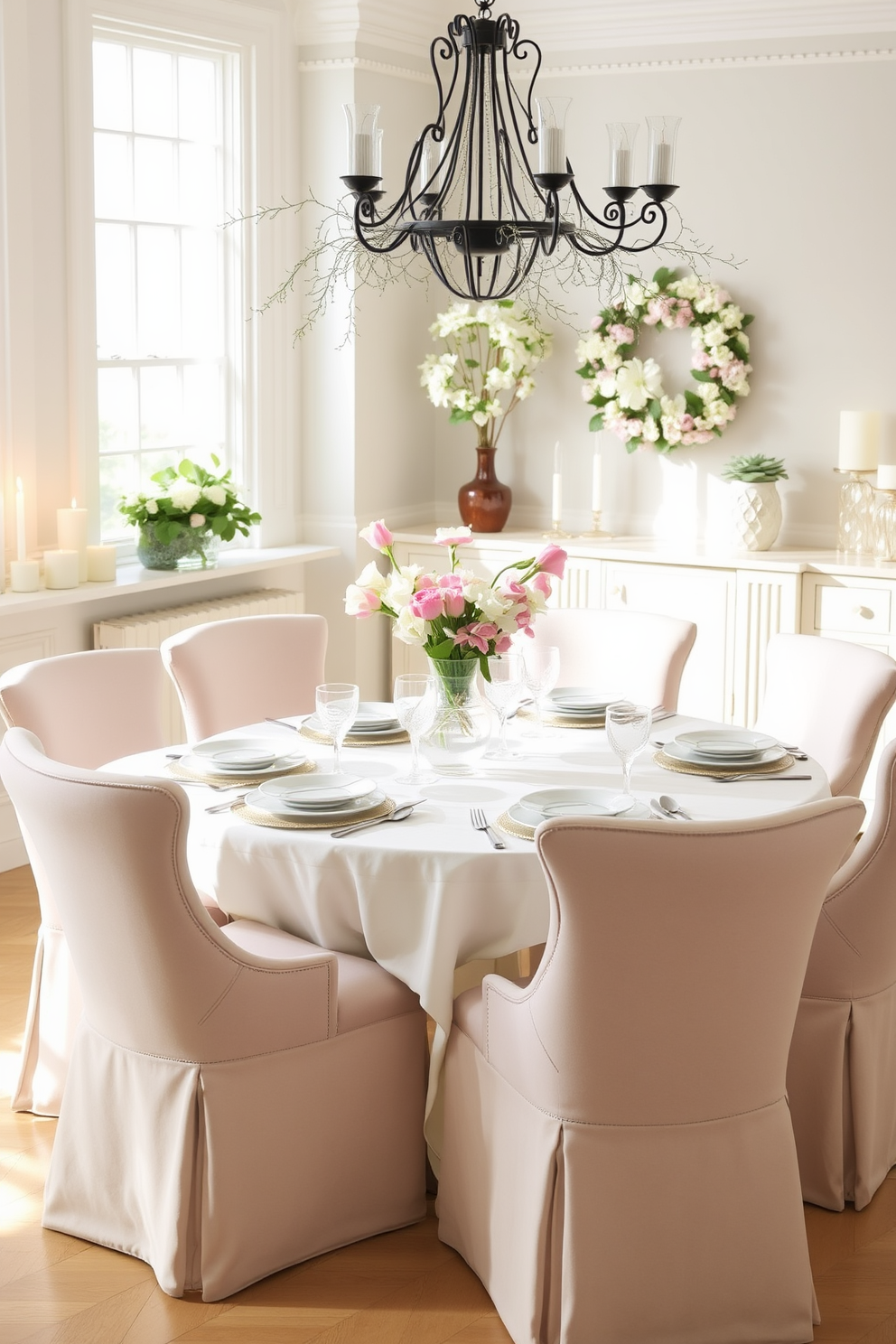 Spring Dining Room Decorating Ideas 10